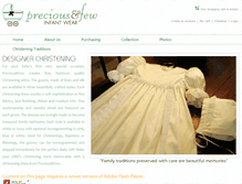 Tablet Screenshot of preciousfew.com